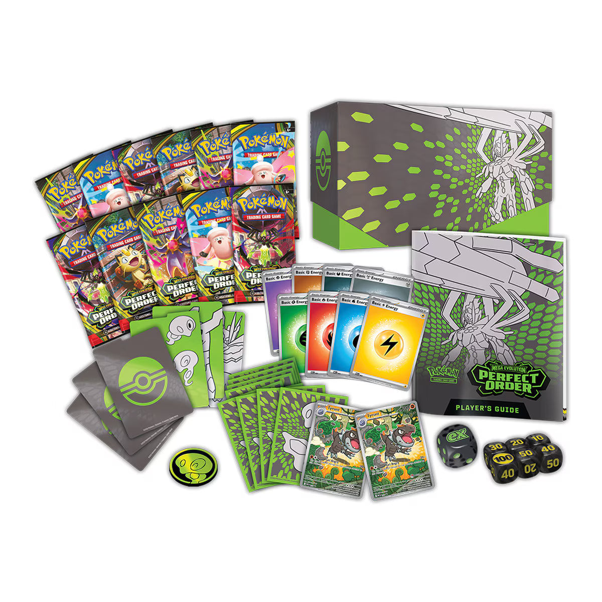 Pokémon: Mega Evolution—Perfect Order: Elite Trainer Box Armchair Generals