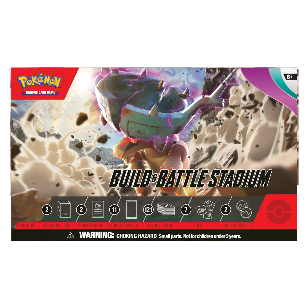 Pokémon: Scarlet & Violet 2: Paldea Evolved - Build & Battle Stadium Box Pokemon
