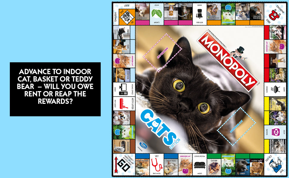 Cats Monopoly Board Game Monopoly