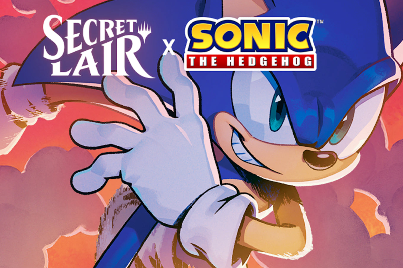 Sonic the Hedgehog Secret Lair Magic The Gathering