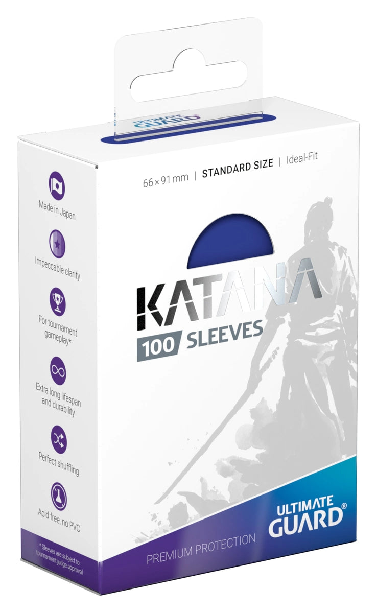 Ultimate Guard Katana Sleeves Standard Size Blue (100) Ultimate Guard Katana