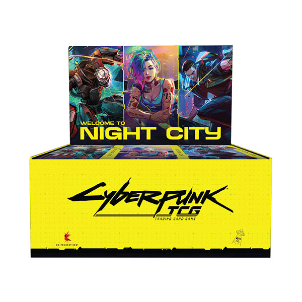 Cyberpunk TCG - Welcome to Night City Retail Booster Display (24 Packs) Armchair Generals
