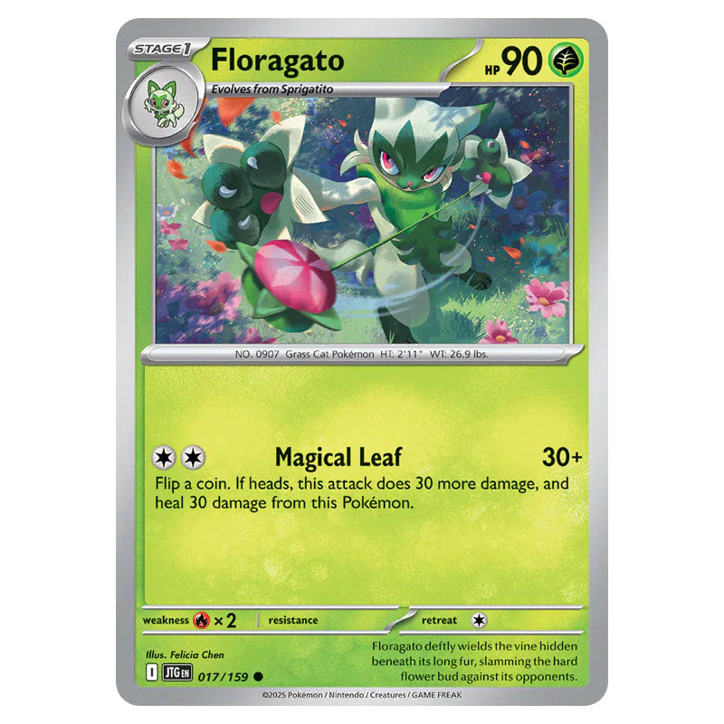 Pokemon - Scarlet & Violet - Journey Together - Floragato - 017/159 Pokemon