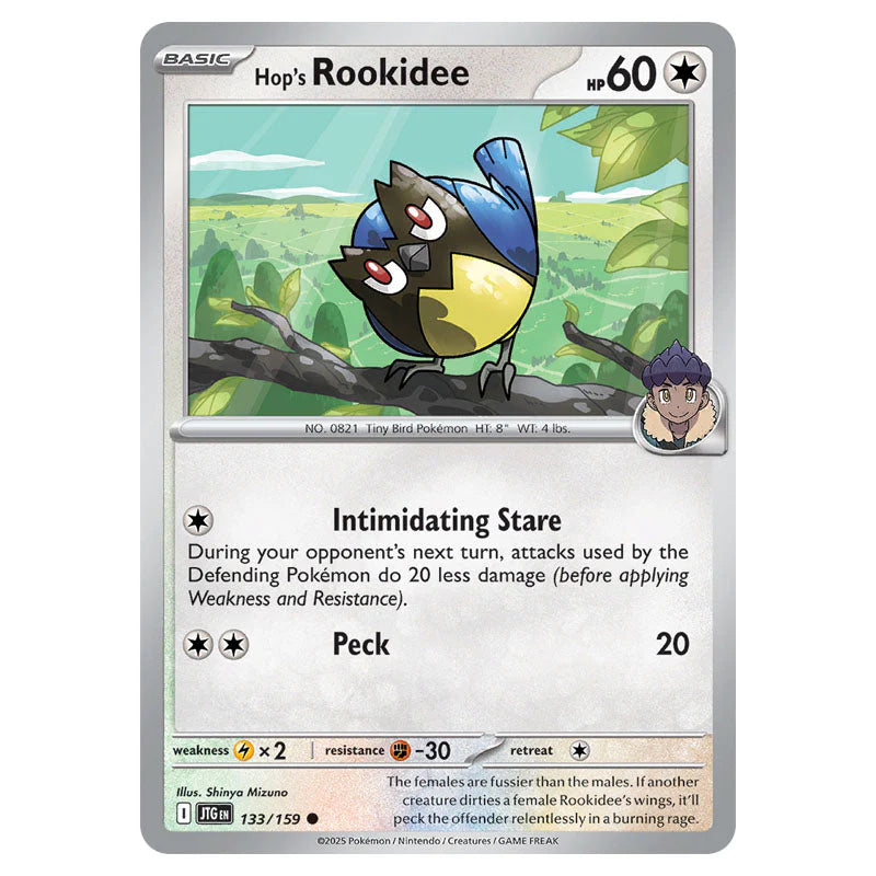 Pokemon - Scarlet & Violet - Journey Together - Hop's Rookidee - 133/159 Pokemon