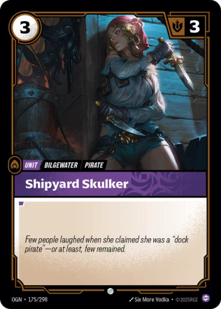 Shipyard Skulker - Origins (OGN) Armchair Generals