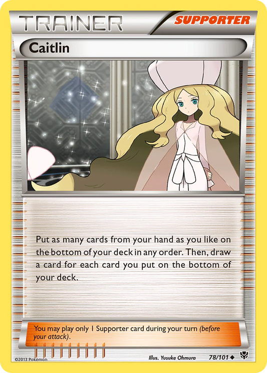 Caitlin (78/101) [Black & White: Plasma Blast] Pokemon