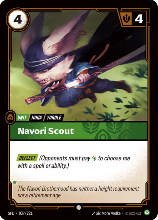 Navori Scout - Spiritforged (SFD) Armchair Generals