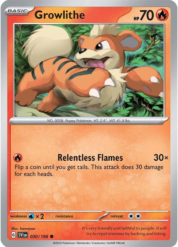 Growlithe (030/198) [Scarlet & Violet: Base Set] Pokemon