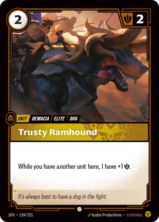 Trusty Ramhound - Spiritforged (SFD) Armchair Generals