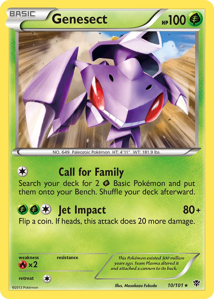 Genesect (10/101) (Theme Deck Exclusive) [Black & White: Plasma Blast] Pokemon