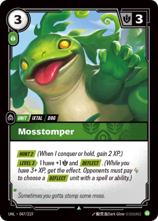 Mosstomper - Unleashed (UNL) Armchair Generals