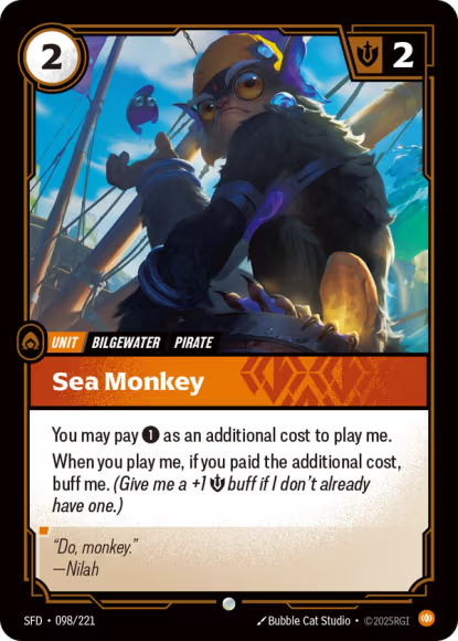 Sea Monkey - Spiritforged (SFD) 098/221 Armchair Generals