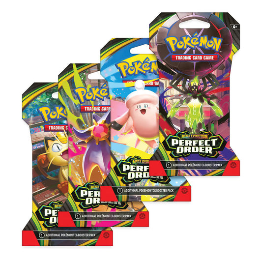 Pokémon: Mega Evolution—Perfect Order: Sleeved Booster Armchair Generals