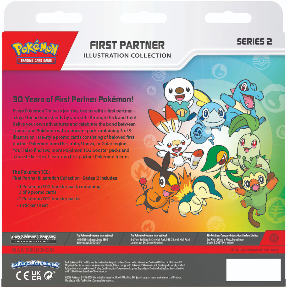 Pokémon TCG: First Partner Illustration Collection - Series 2 (2026) Armchair Generals