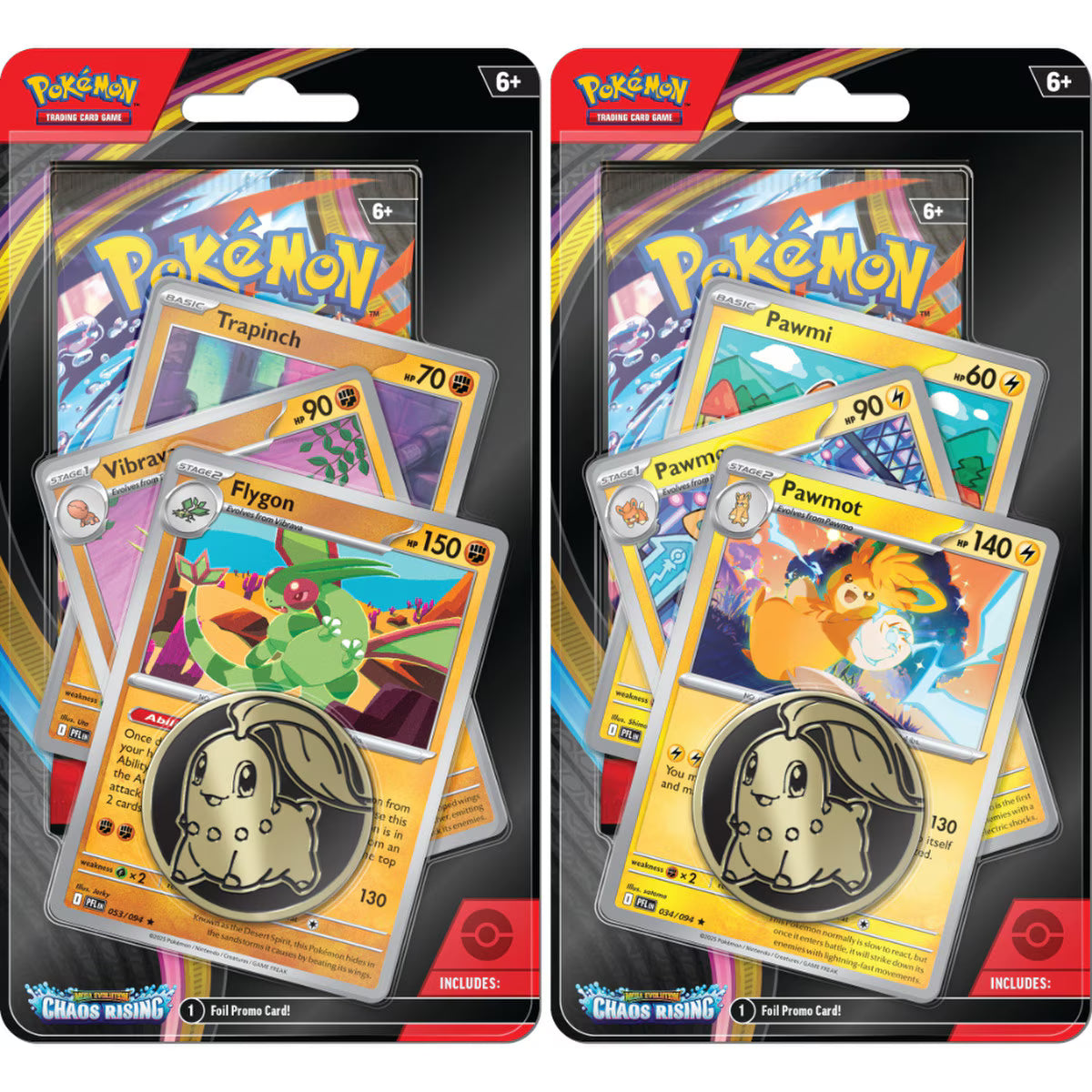 Pokémon TCG: Mega Evolution—Chaos Rising Premium Blister Pokemon