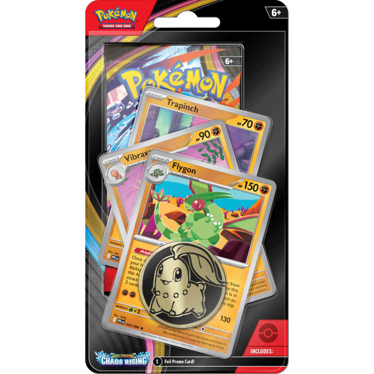 Pokémon TCG: Mega Evolution—Chaos Rising Premium Blister Pokemon