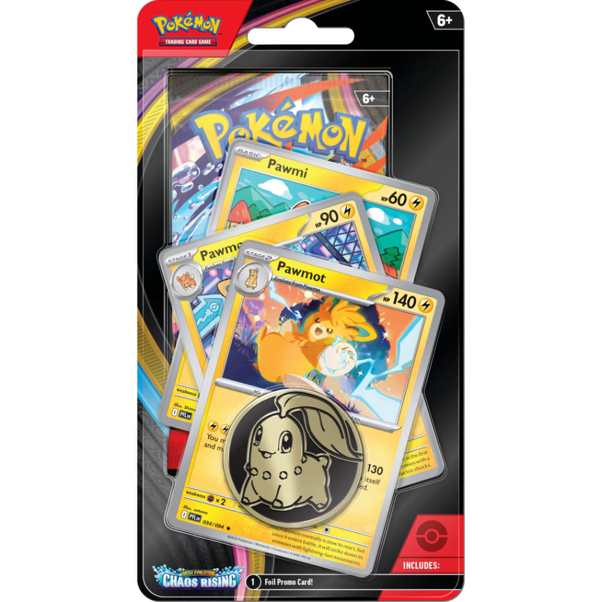 Pokémon TCG: Mega Evolution—Chaos Rising Premium Blister Pokemon