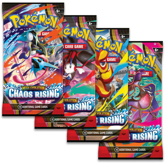 Pokémon TCG: Mega Evolution—Chaos Rising Booster Pokemon