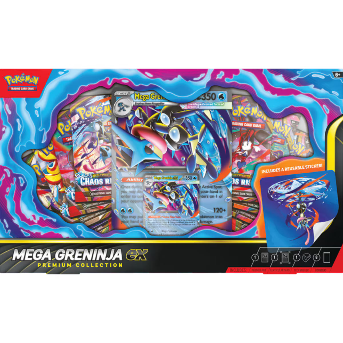 Mega Greninja ex Premium Collection Pokemon