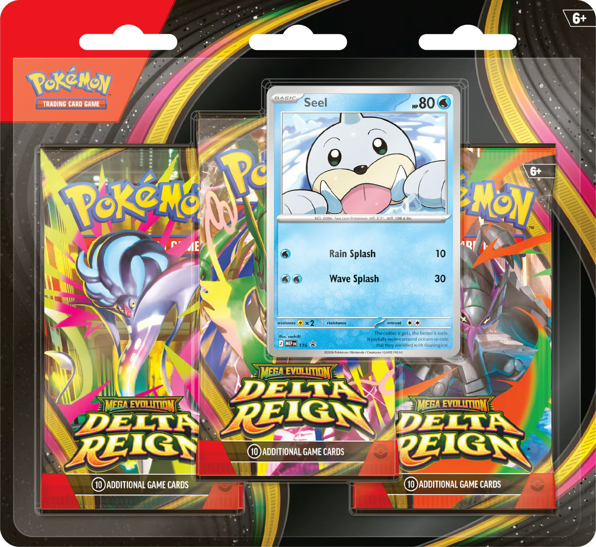 Pokémon TCG: Delta Reign - 3-Pack blister Armchair Generals