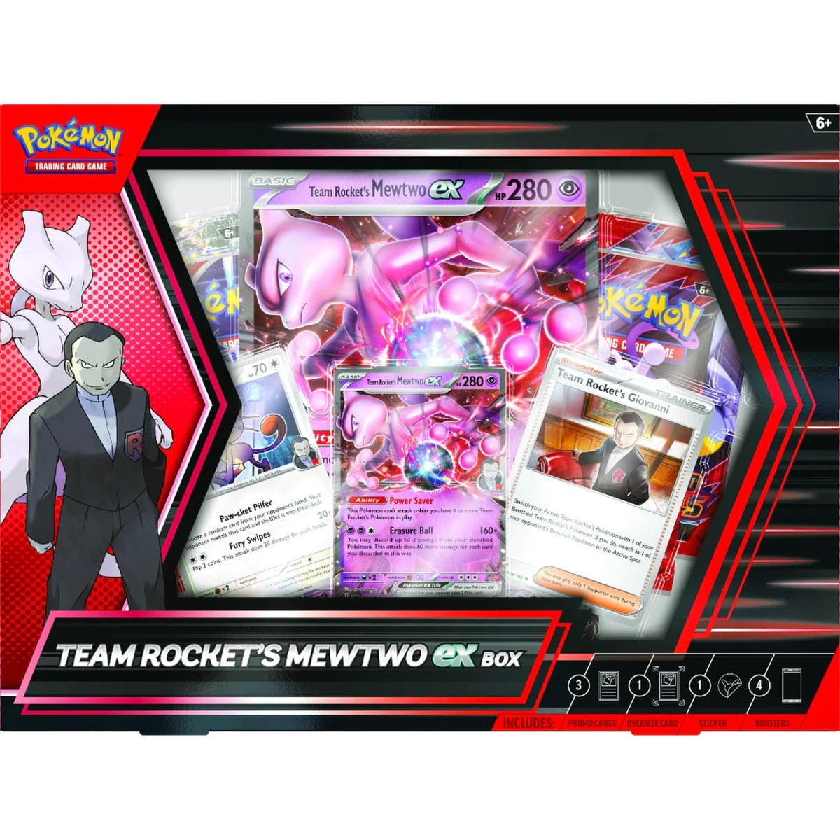 Pokemon Team Rocket's Mewtwo Ex Box Pokemon