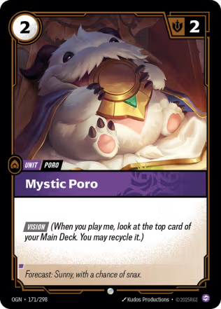 Mystic Poro - Origins (OGN) Armchair Generals