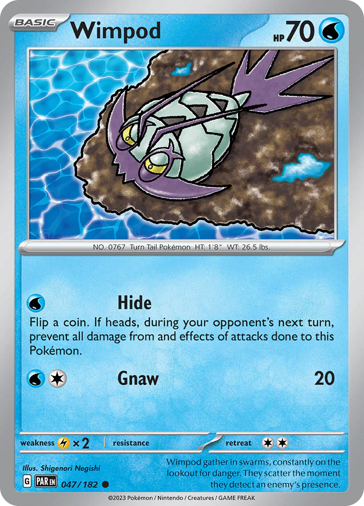 Wimpod (047/182) [Scarlet & Violet: Paradox Rift] Pokemon