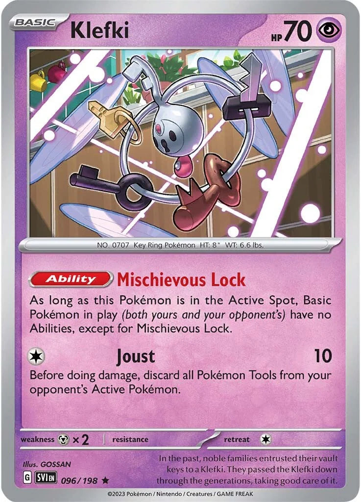 Klefki (096/198) [Scarlet & Violet: Base Set] Pokemon