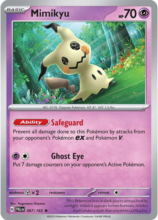 Mimikyu (097/193) [Scarlet & Violet: Paldea Evolved] Pokemon