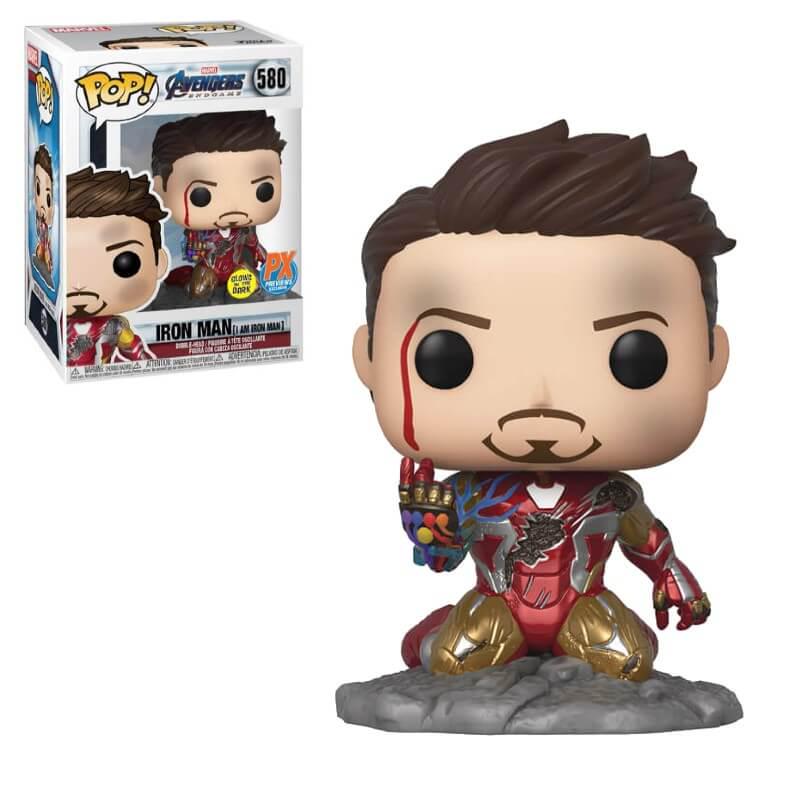 Iron Man I am Iron Man [GITD] #580 Funko POP Marvel