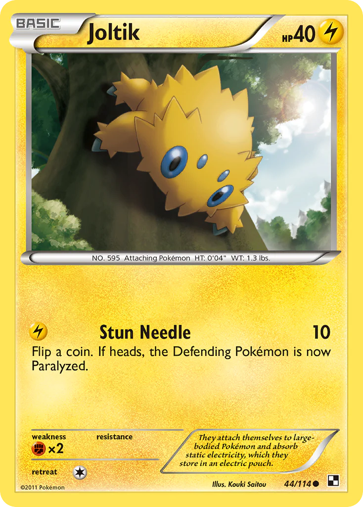 Joltik (44/114) [Black & White: Base Set] Pokemon