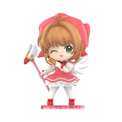 Popmart Cardcaptor Sakura Clear Card Figure Series Blind Box Armchair Generals