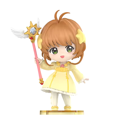 Popmart Cardcaptor Sakura Clear Card Figure Series Blind Box Armchair Generals