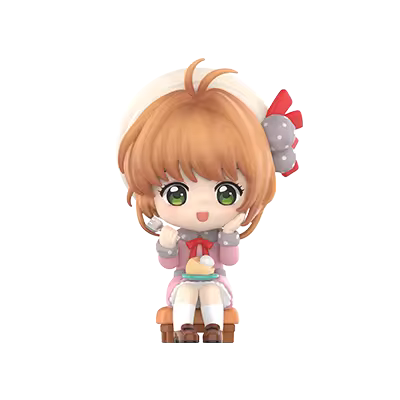 Popmart Cardcaptor Sakura Clear Card Figure Series Blind Box Armchair Generals