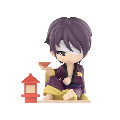 Popmart Gintama Welcome To Yorozuya Series Figure Blind Box Armchair Generals