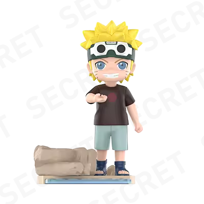 Popmart Naruto Shippuden Childhood Series Figure Blind Box Armchair Generals