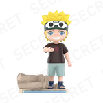 Popmart Naruto Shippuden Childhood Series Figure Blind Box Armchair Generals