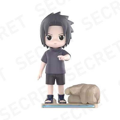 Popmart Naruto Shippuden Childhood Series Figure Blind Box Armchair Generals