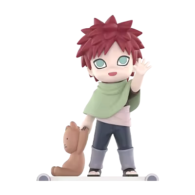 Popmart Naruto Shippuden Childhood Series Figure Blind Box Armchair Generals
