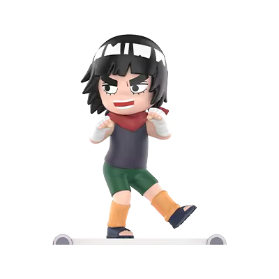 Popmart Naruto Shippuden Childhood Series Figure Blind Box Armchair Generals