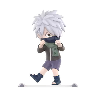 Popmart Naruto Shippuden Childhood Series Figure Blind Box Armchair Generals