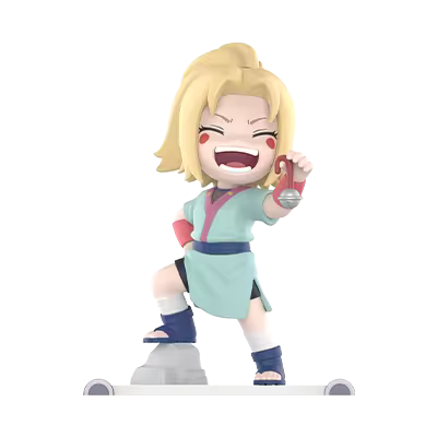 Popmart Naruto Shippuden Childhood Series Figure Blind Box Armchair Generals