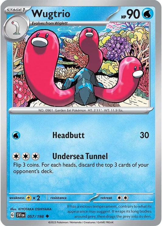 Wugtrio (057/198) [Scarlet & Violet: Base Set] Pokemon