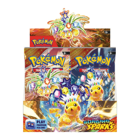 Pokemon Surging Sparks Booster Box Pokemon