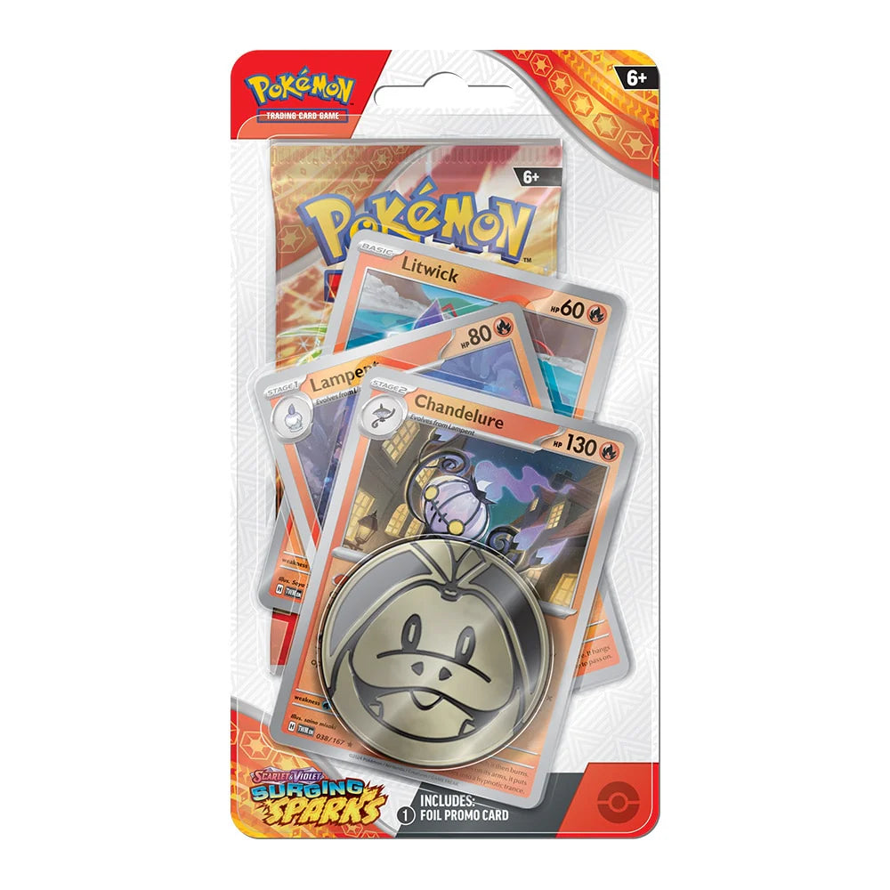 Pokémon: Scarlet & Violet 8: Surging Sparks -Premium Blister Pokemon