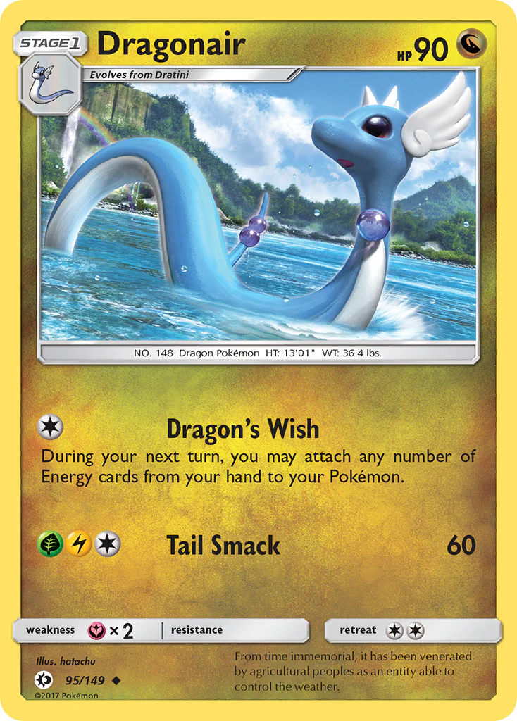 Dragonair (95/149) [Sun & Moon: Base Set] Pokemon