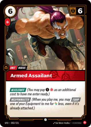Armed Assailant - Spiritforged (SFD) Armchair Generals