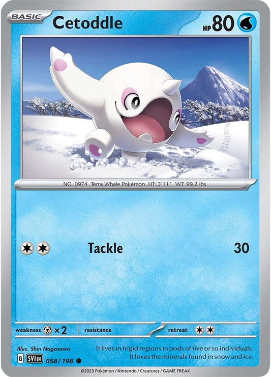 Cetoddle (058/198) [Scarlet & Violet: Base Set] Pokemon