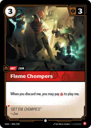 Flame Chompers - Origins (OGN) Armchair Generals