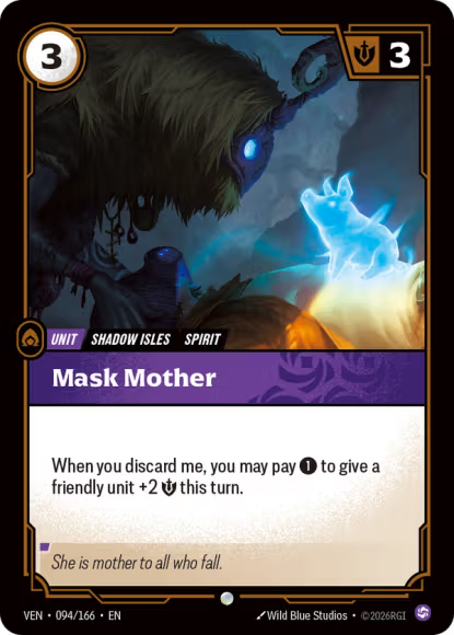 Mask Mother - Vendetta (VEN) Armchair Generals